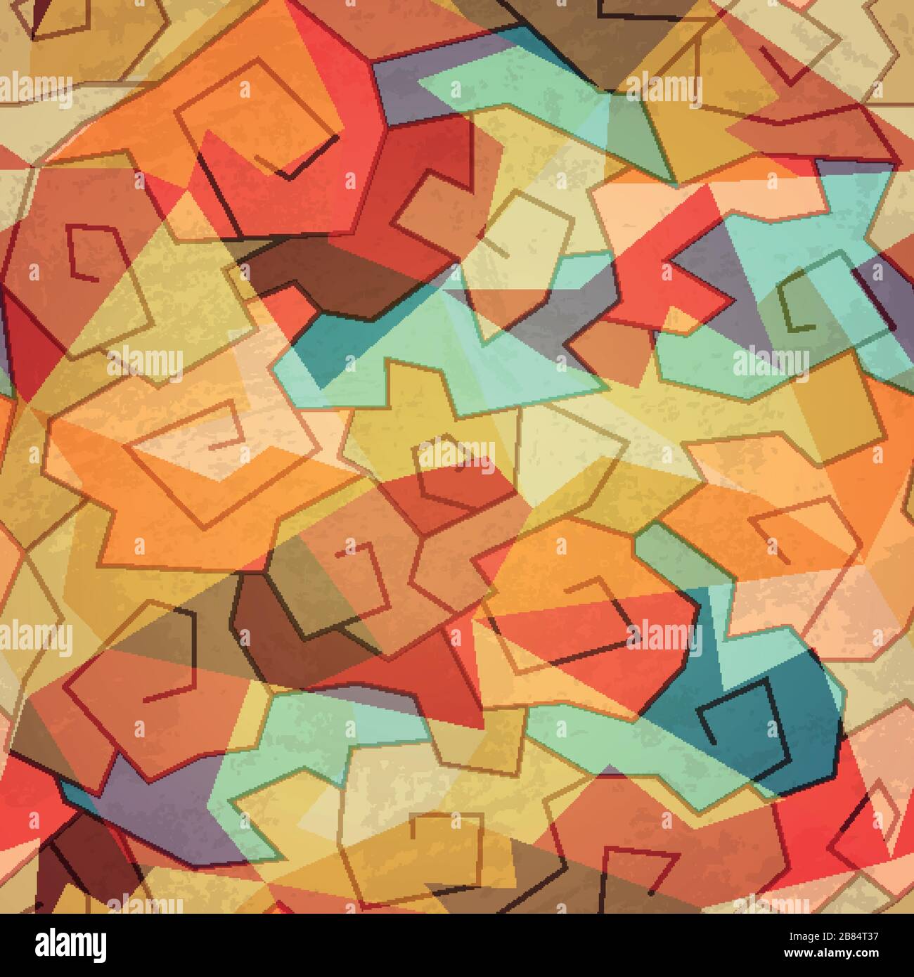 colored spiral seamless pattern Stock Vector