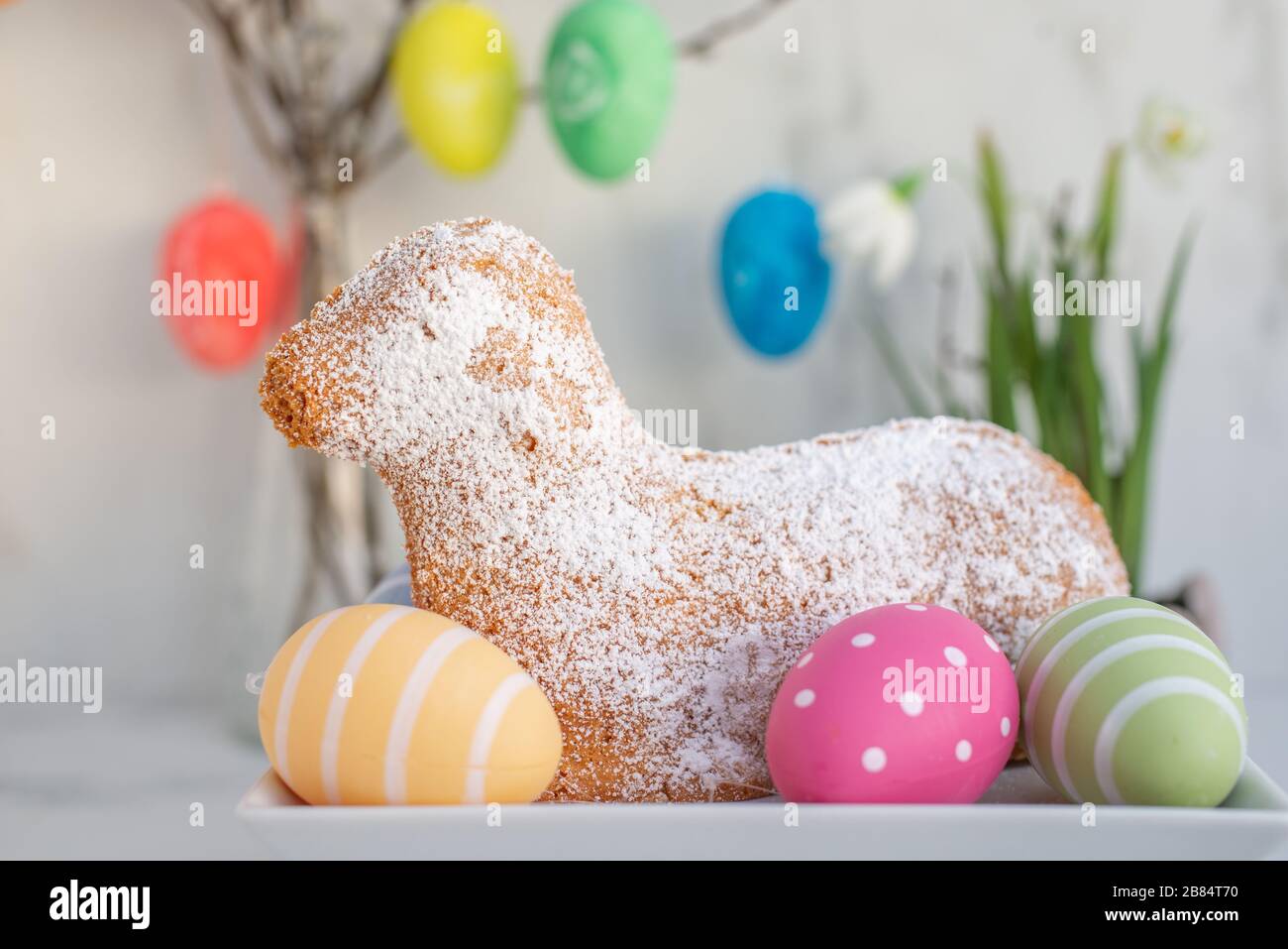 Easter lamb cake Stock Photo - Alamy