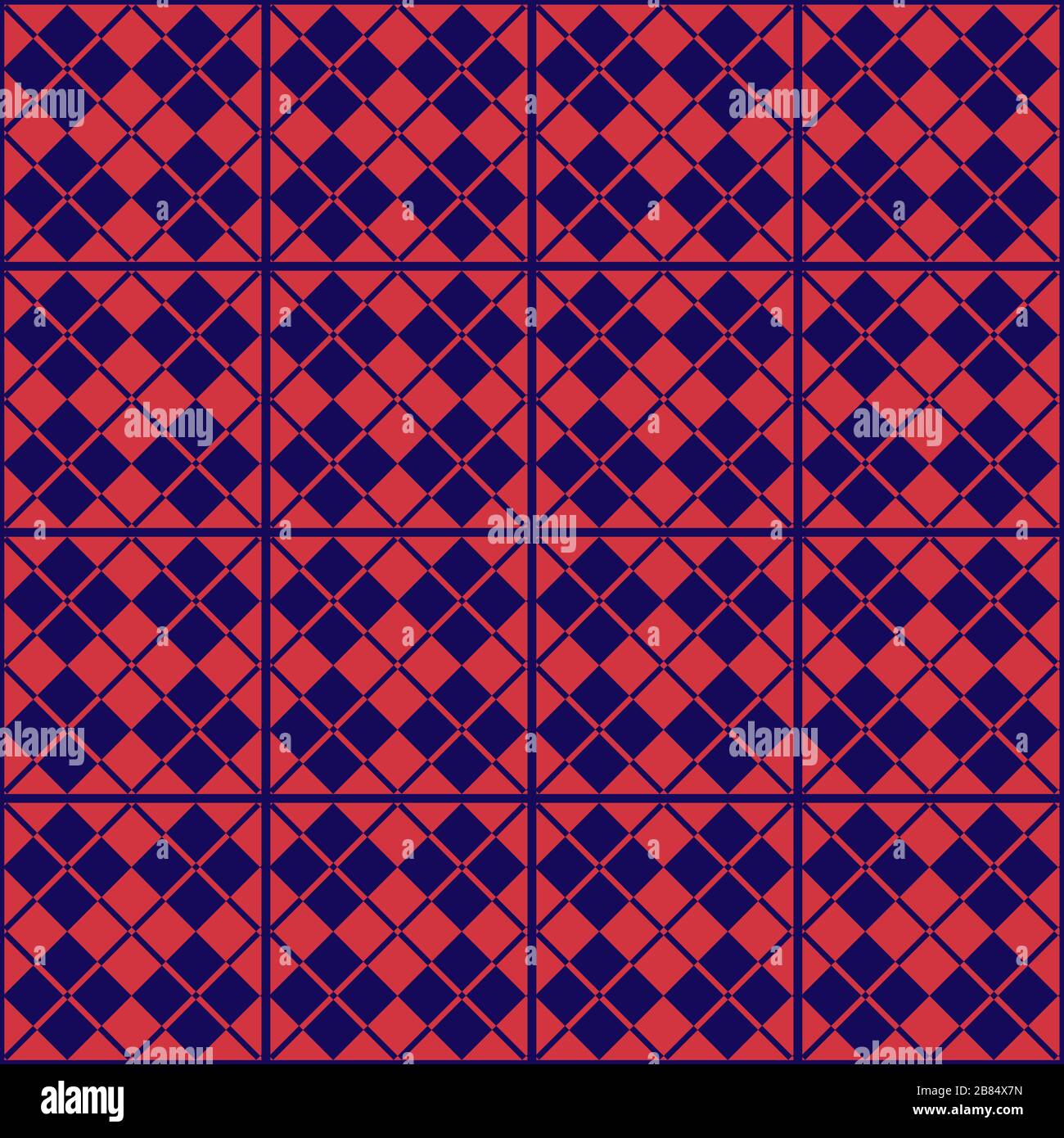 Illustration with repetitive geometric shapes covering the background ...