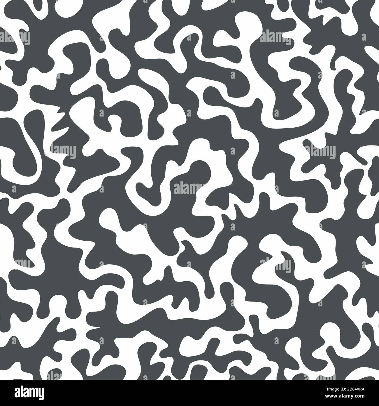 monochrome blots seamless pattern Stock Vector