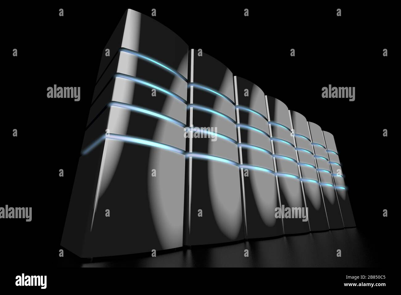Computer servers lights hi-res stock photography and images - Alamy