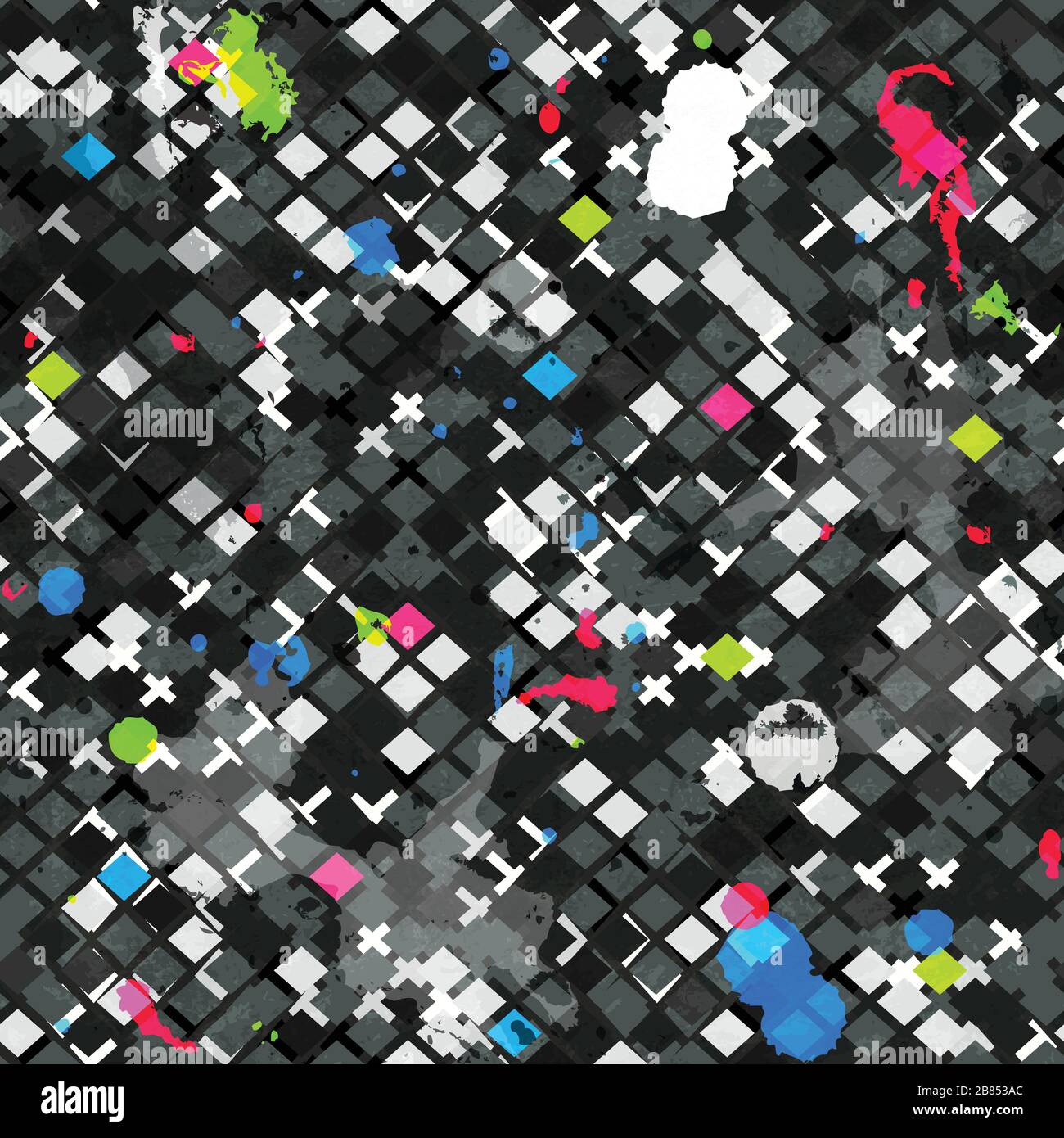 urban grunge seamless texture with grunge effect Stock Vector