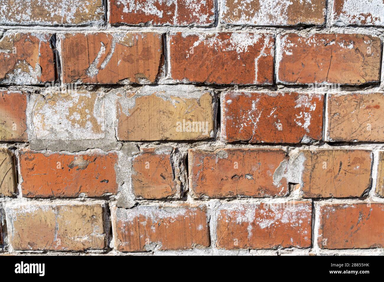 Brick wall texture background with neutral colors Stock Photo Alamy