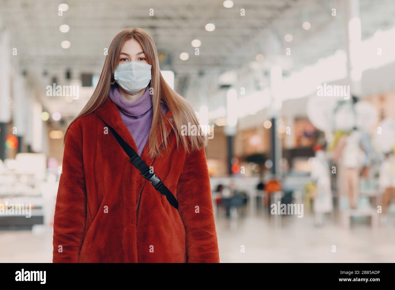 Woman medical mask hi-res stock photography and images - Alamy