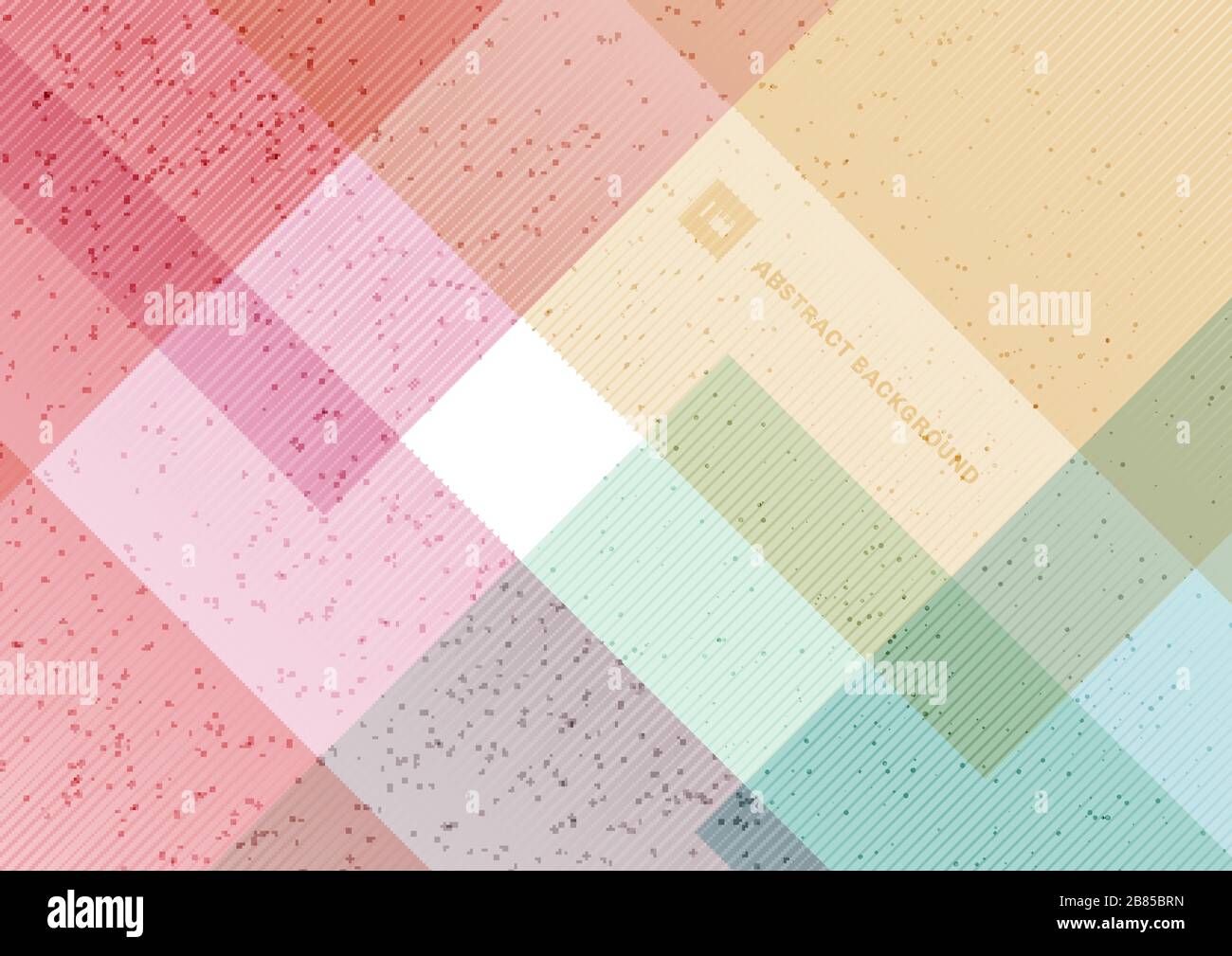Abstract geometric pattern pastel color background and dot texture. Vector illustration Stock Vector