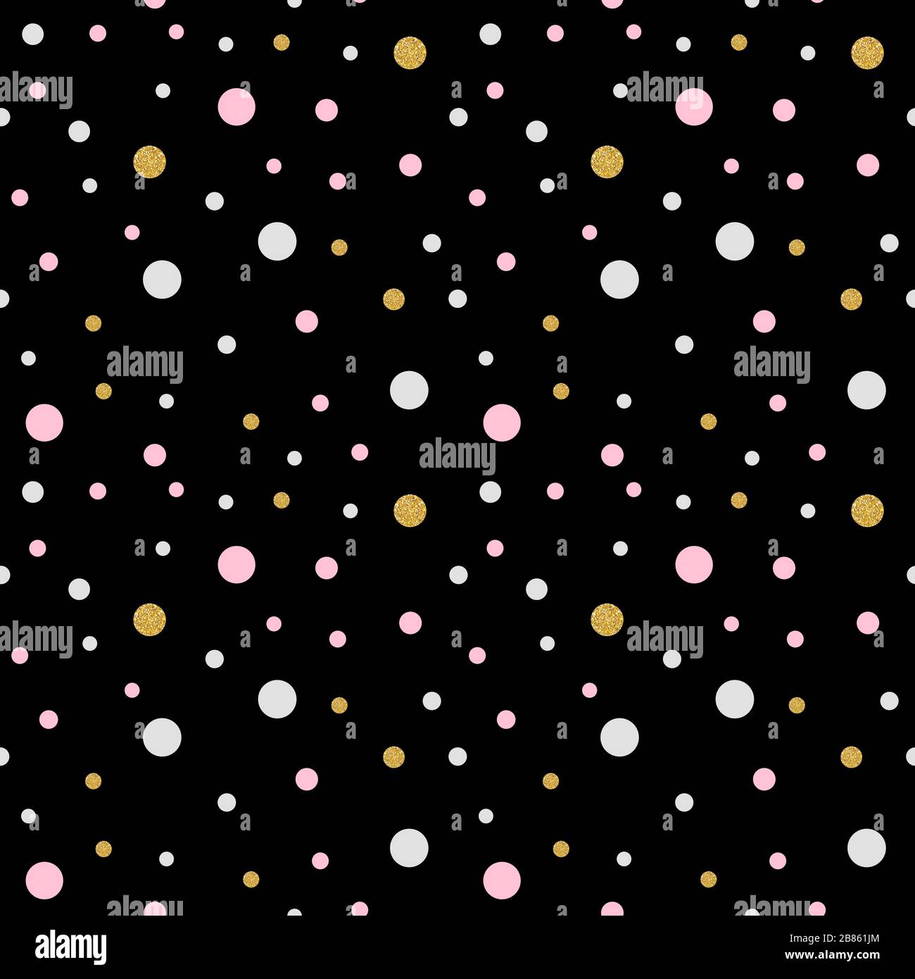 Colorful seamless pattern background with dots. Vector Illustration ...