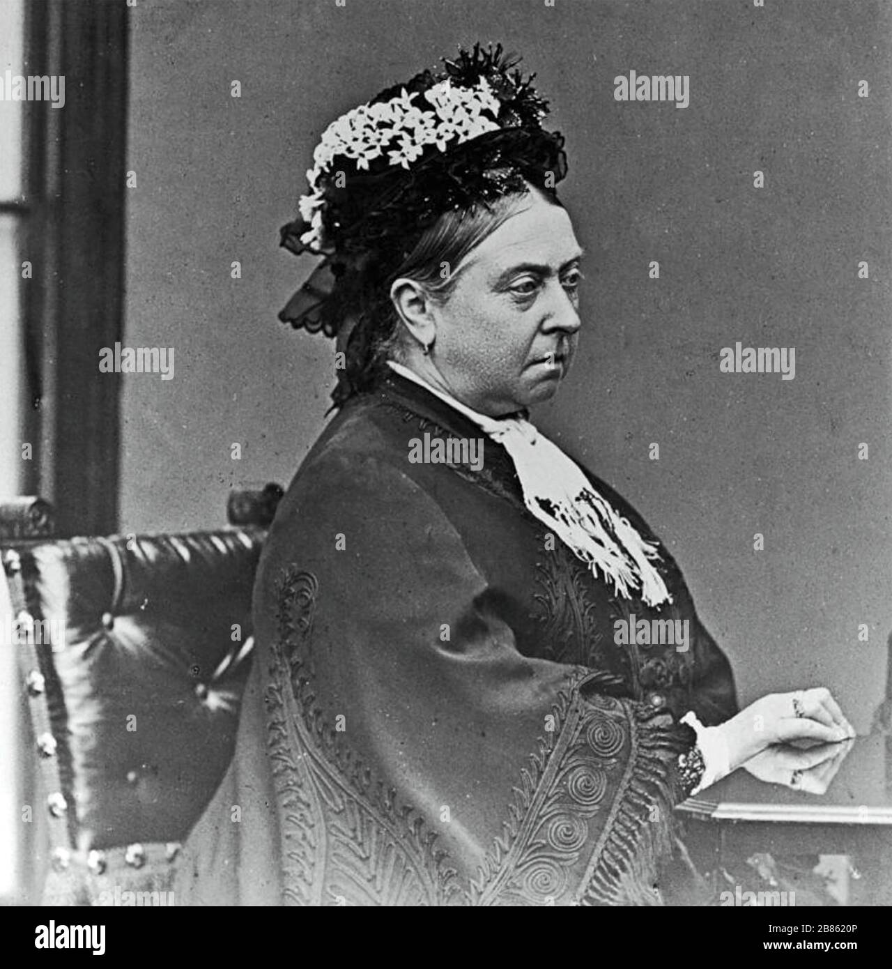 QUEEN VICTORIA (1819-1901)  about 1890 Stock Photo