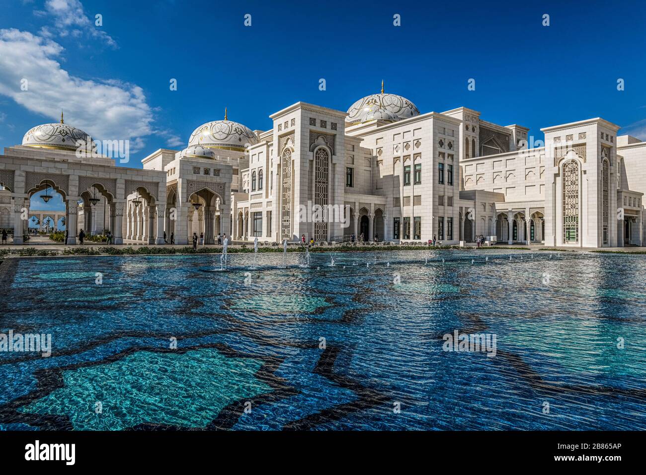 United Arab Emirates. Abu Dhabi. Presidential Palace Qasr Al Watan