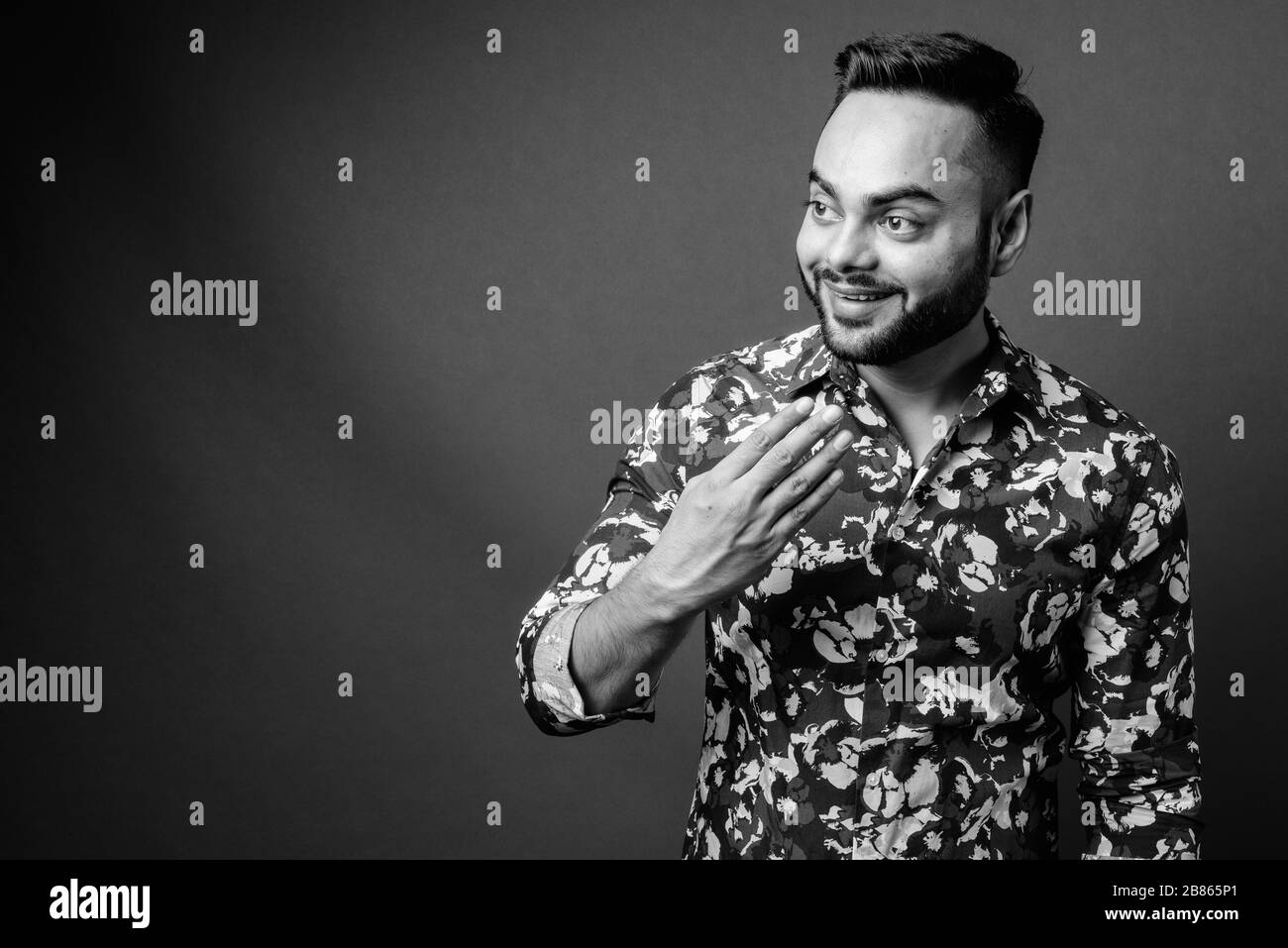 South indian man laughing hi-res stock photography and images - Alamy