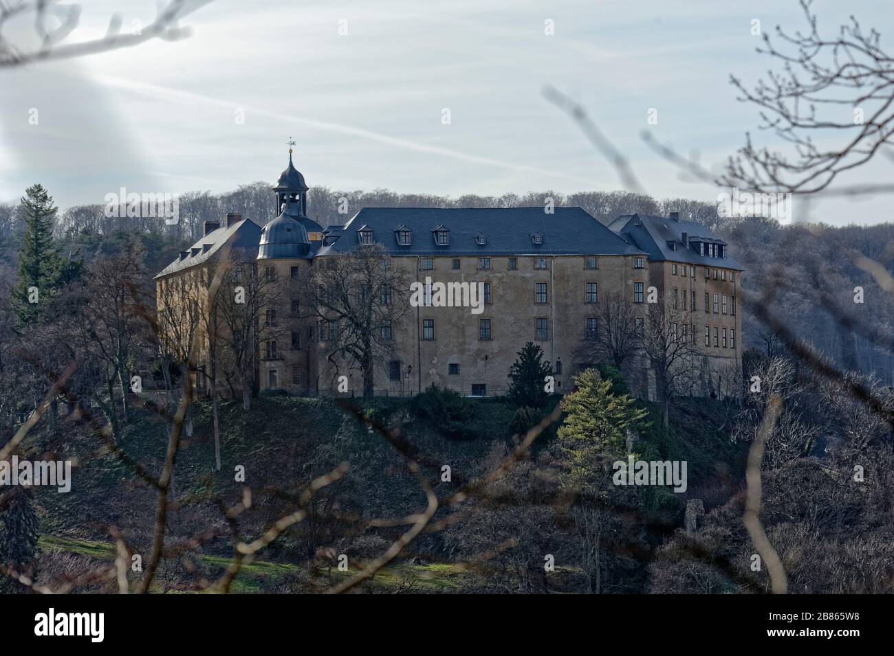 Teufelsmauer Harz bei Blankenburg im Sonnenuntergang Stock Photo Alamy