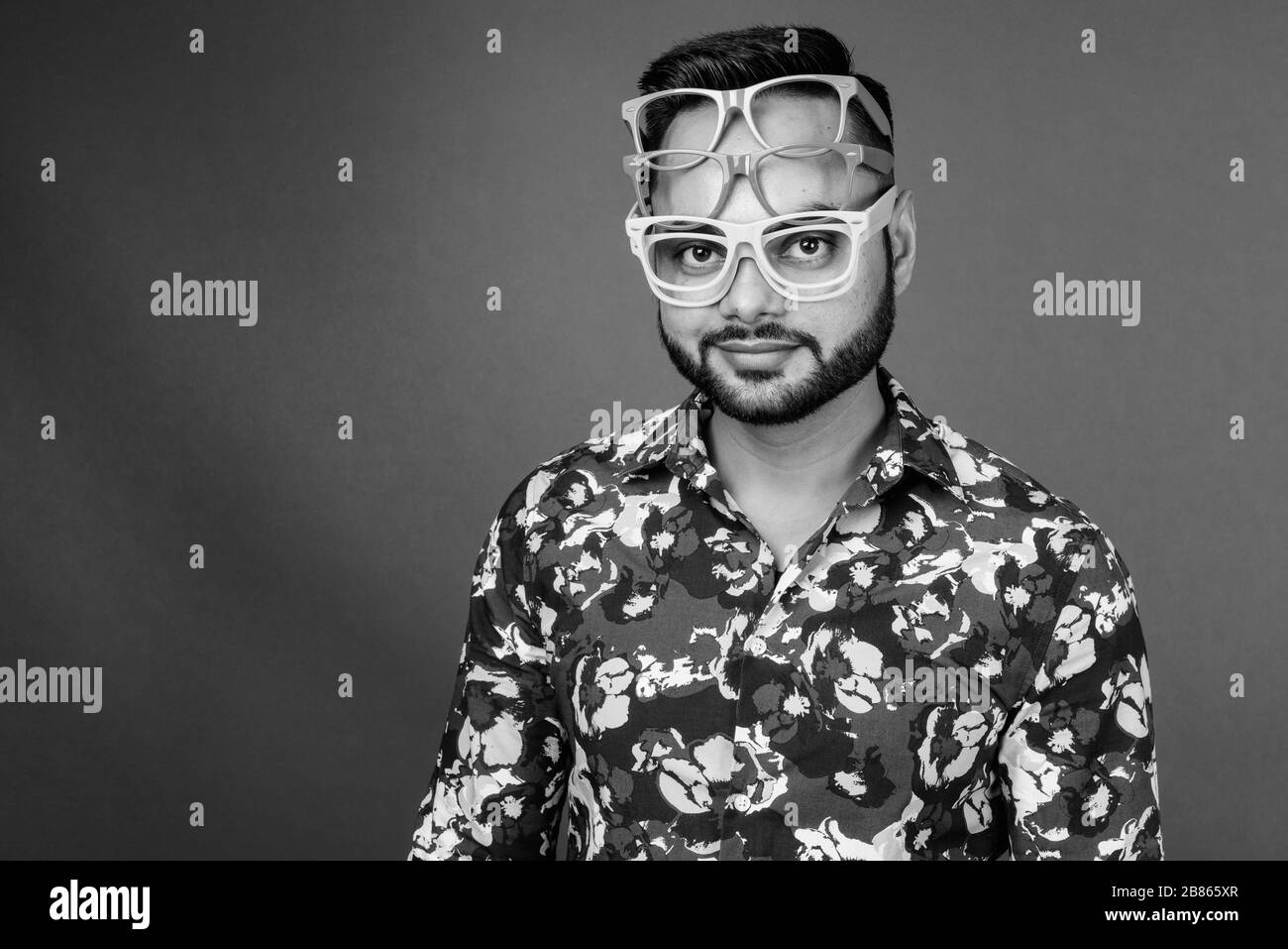 Indian guy funny Black and White Stock Photos & Images - Alamy