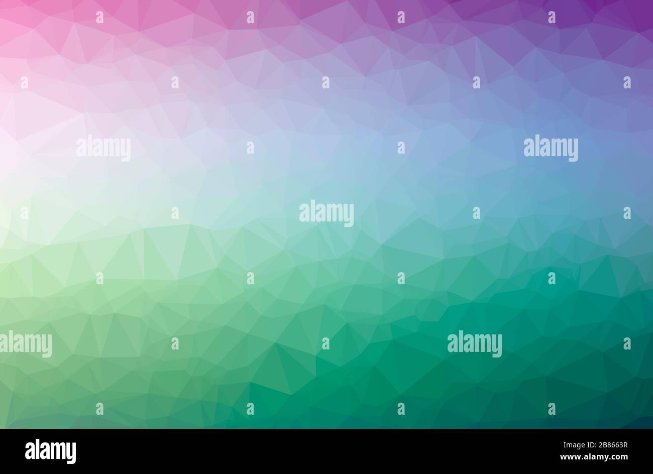 Background Pattern Horizontal Illustration of abstract Green horizontal low poly background ...