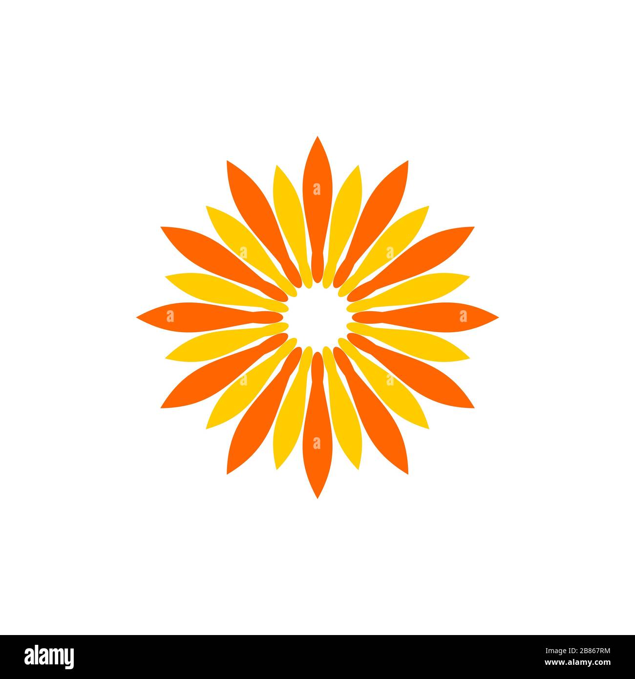 Ornamental Flower Logo Template Illustration Design. Vector EPS 10 ...