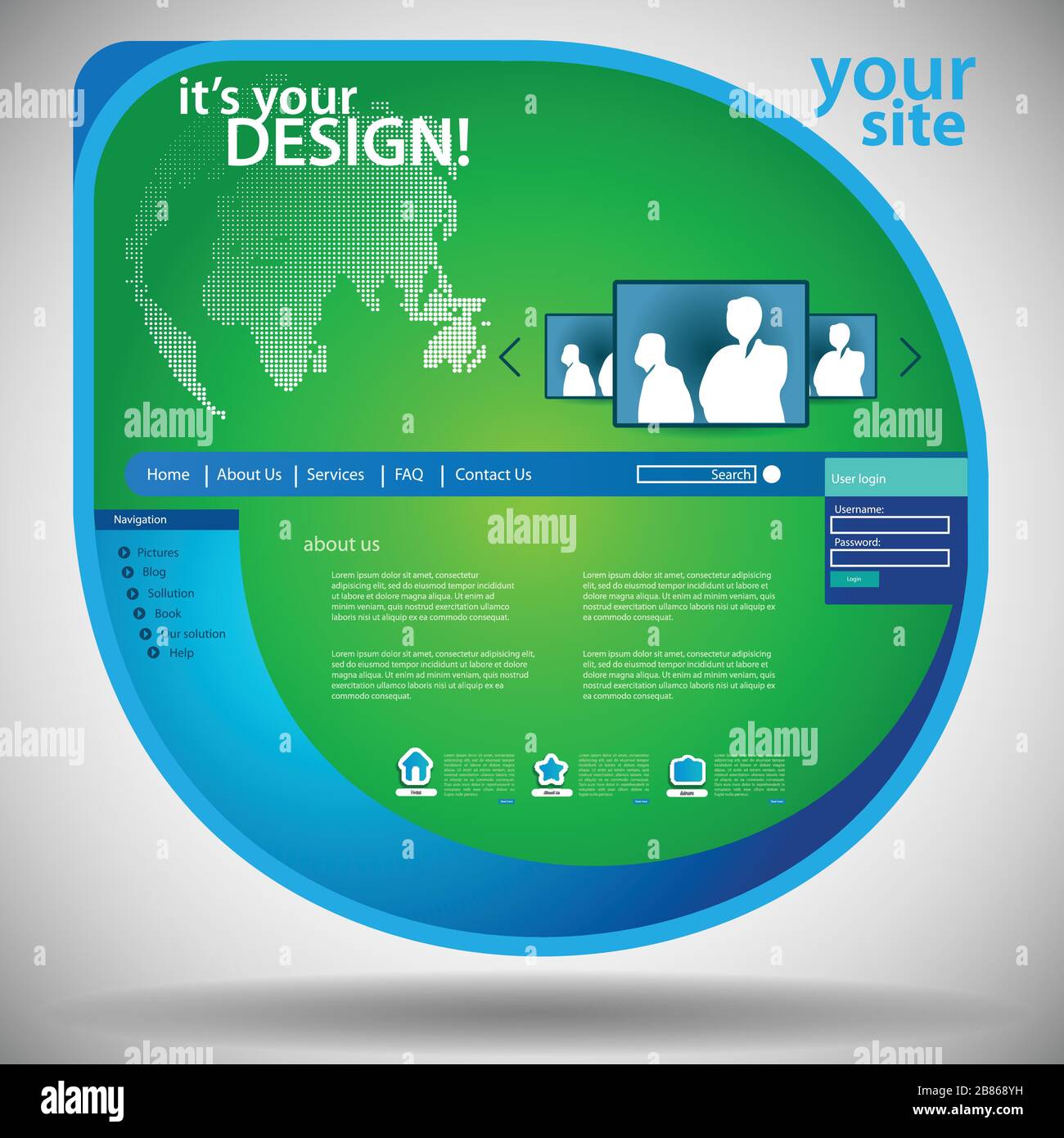 Slide round curve hi-res stock photography and images - Alamy