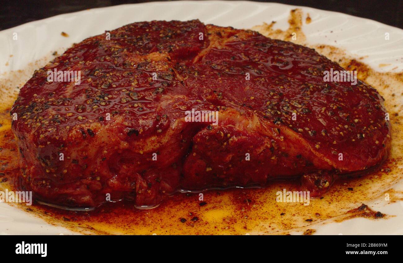 Beef steak Stock Photo Alamy