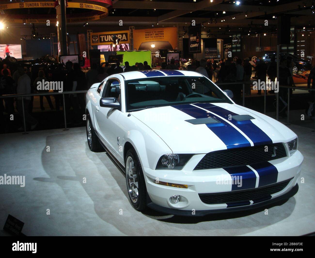 English: Ford Mustang GT500 at the 2006 LA Auto Show; December 2006; Own  work of Cody Peterson (user Codyman); Cody Peterson at en.wikipedia Stock  Photo - Alamy