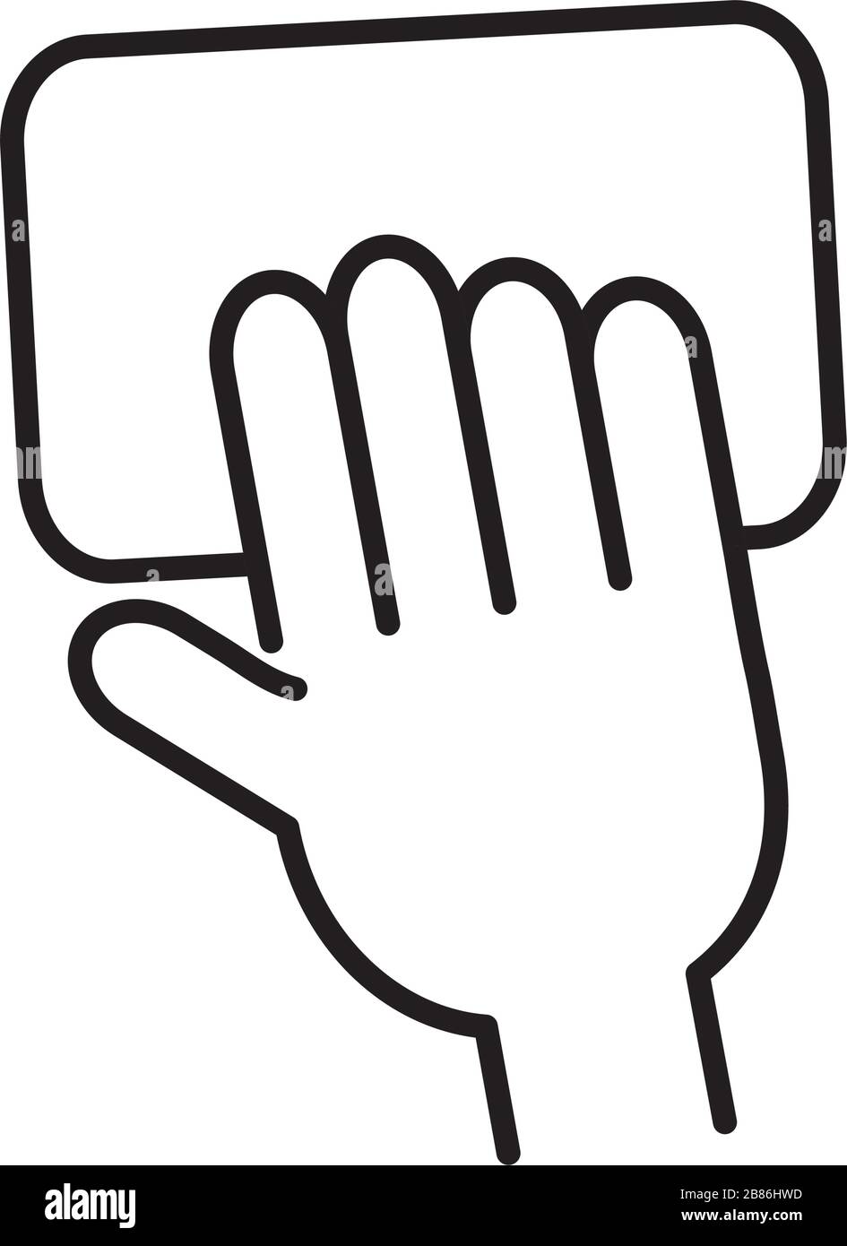 cleaning hand washing, line style icon Stock Vector Image & Art - Alamy