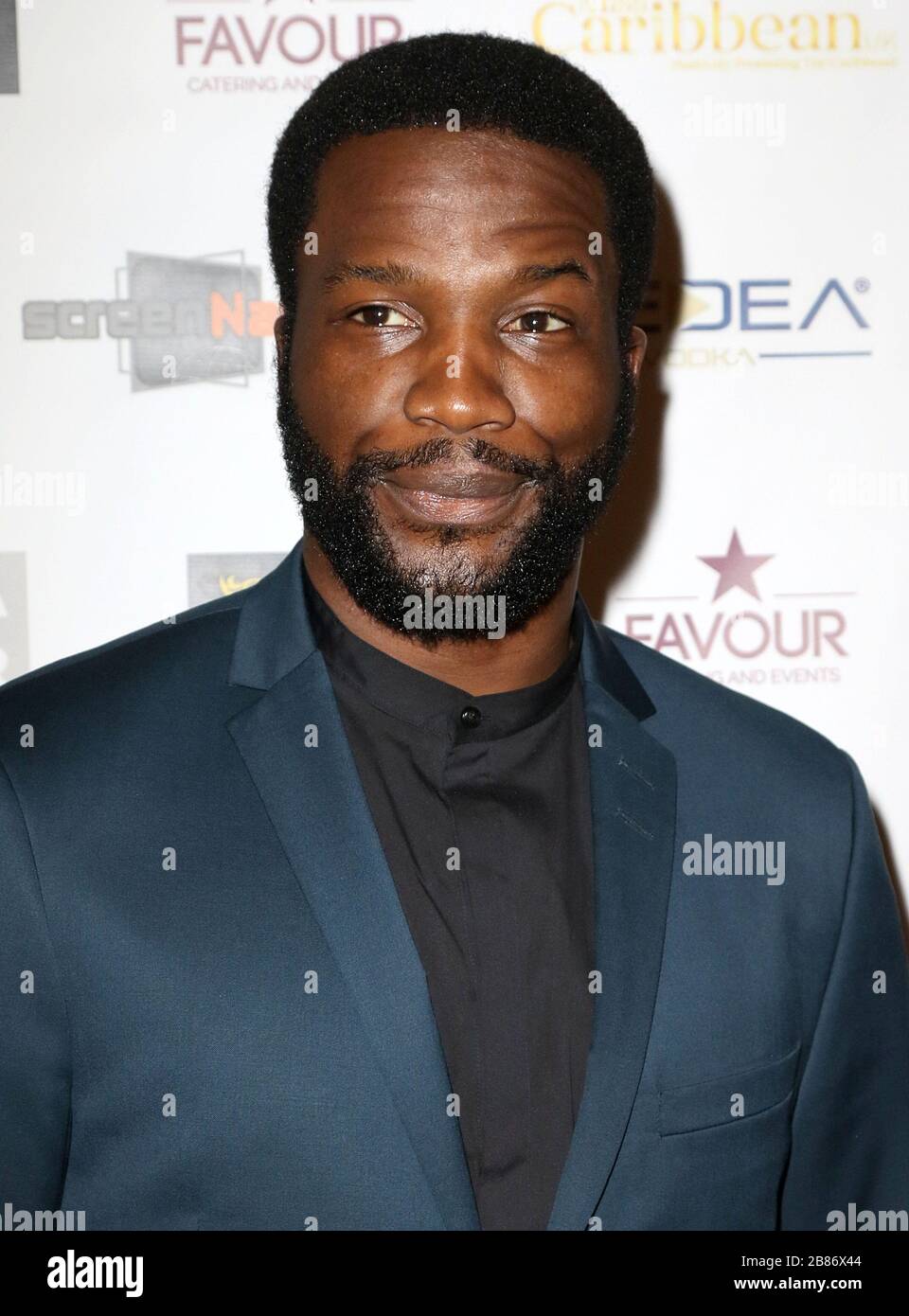 May 07, 2017 - London, England, UK - Screen Nation Film & Television Awards 2017, Park Plaza Riverbank - Red Carpet Arrivals Photo Shows: Guest Stock Photo