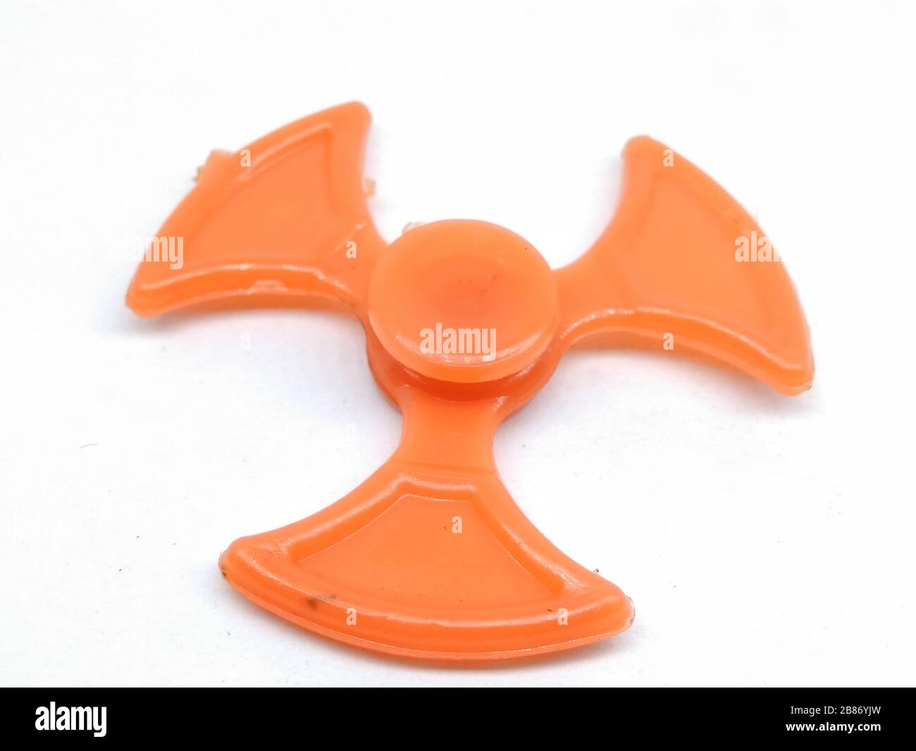 A picture of plastic spinner on white background Stock Photo Alamy