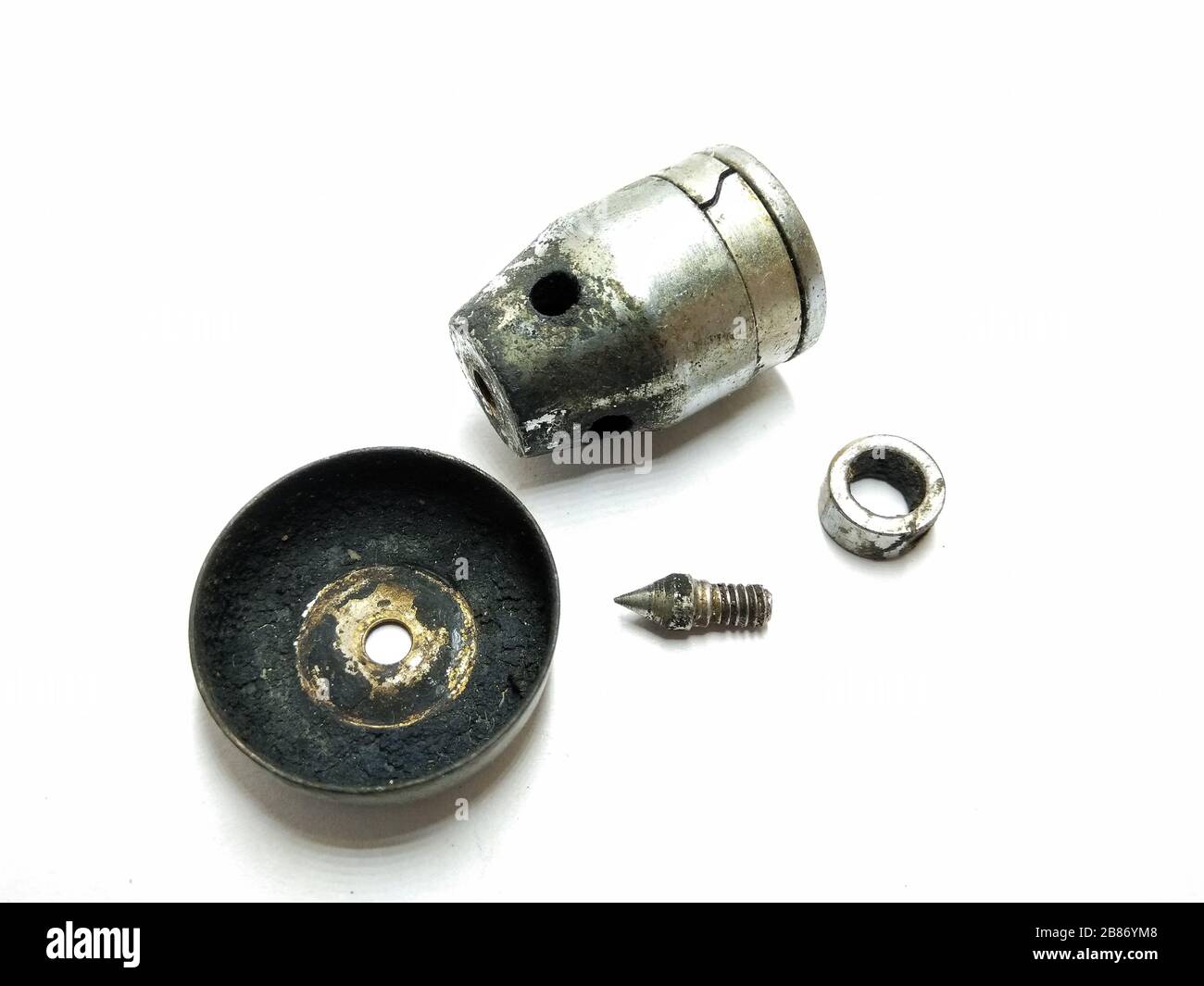 A picture of pressure cooker parts Stock Photo Alamy