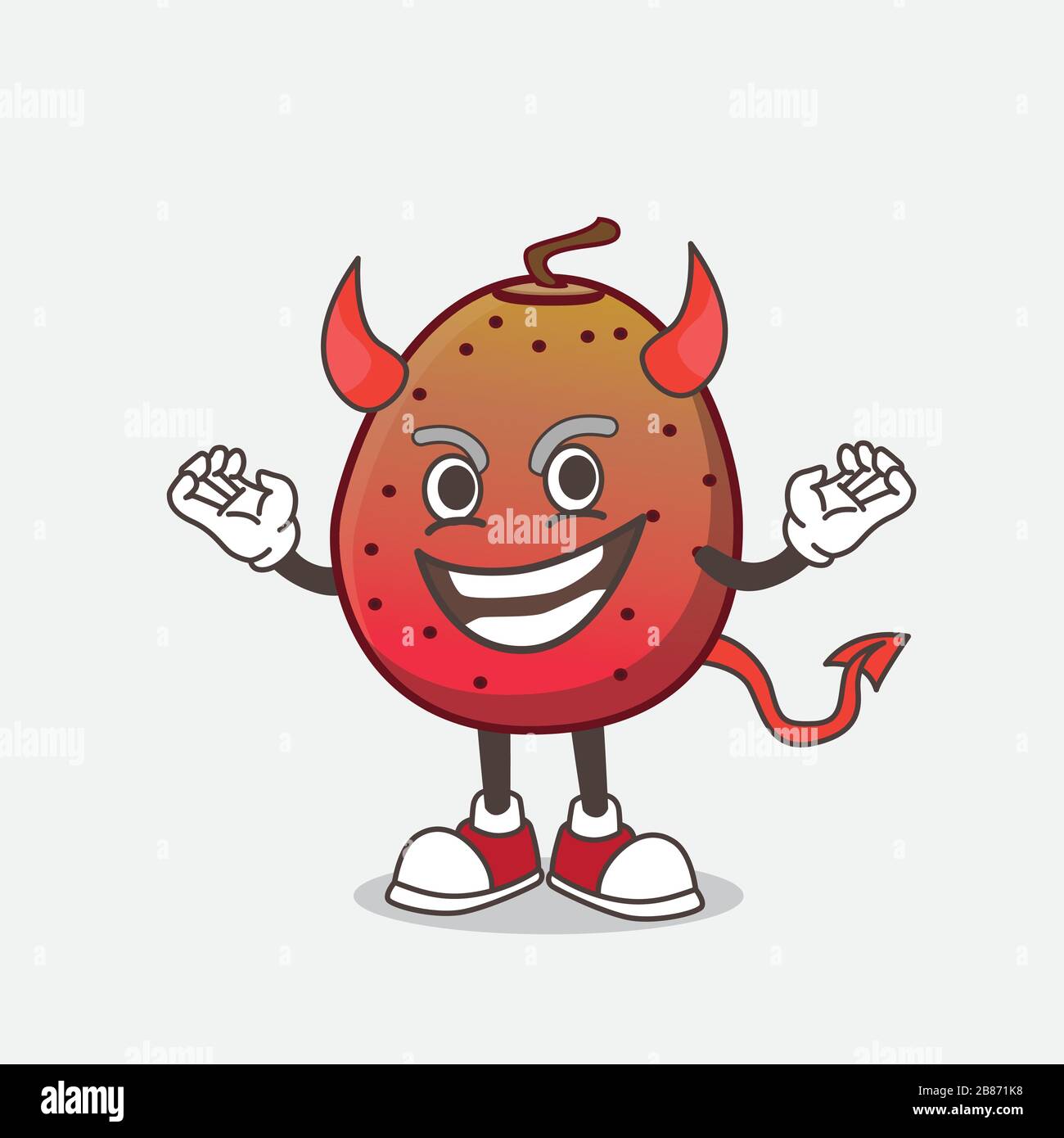 A picture of Indian Fig cartoon mascot character Stock Vector Image ...
