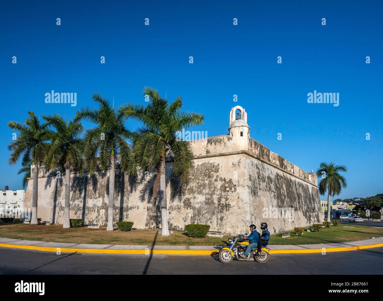 Galeria y Museo de Arte Popular at Baluarte de San Pedro in Campeche, Yucatan Peninsula, Mexico Stock Photo