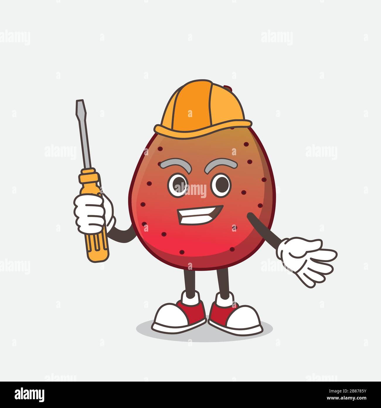 A picture of Indian Fig cartoon mascot character Stock Vector Image ...