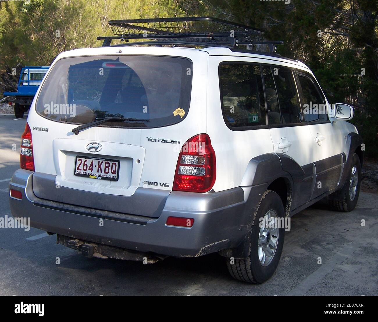 2005 Hyundai Terracan (HP) wagon. Photographed on Fraser Island,  Queensland, Australia. Vehicle registration enquiry results Jurisdiction  Queensland Registration 264KBQ Chassis code KMHNM81CR5U161946 Year of  manufacture 2005; 28 September 2007; Own ...