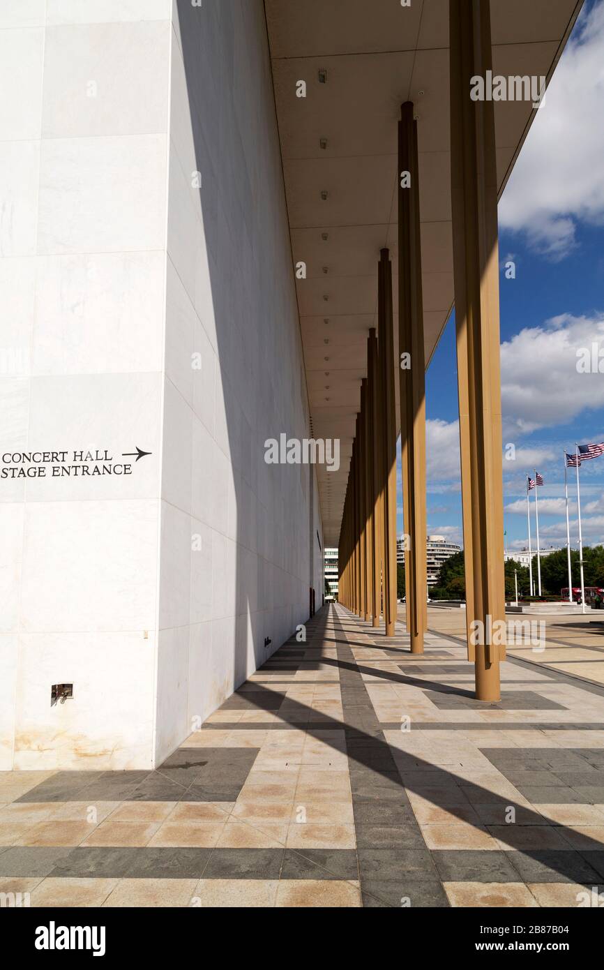 Exterior Of The John F Kennedy Center For The Performing Arts In 