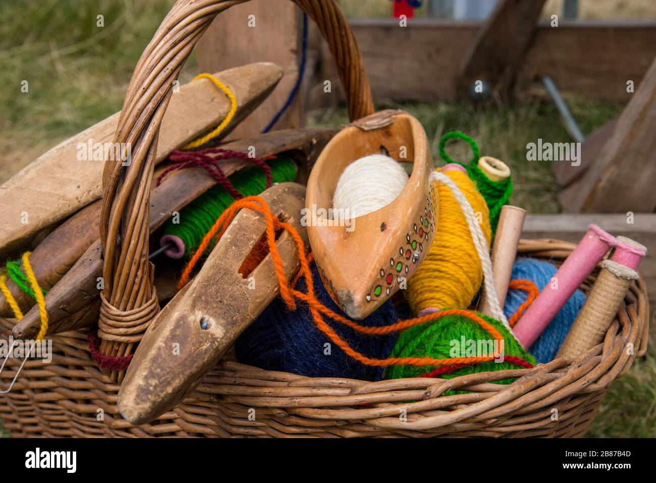 Basket weaving craft art hires stock photography and images Alamy