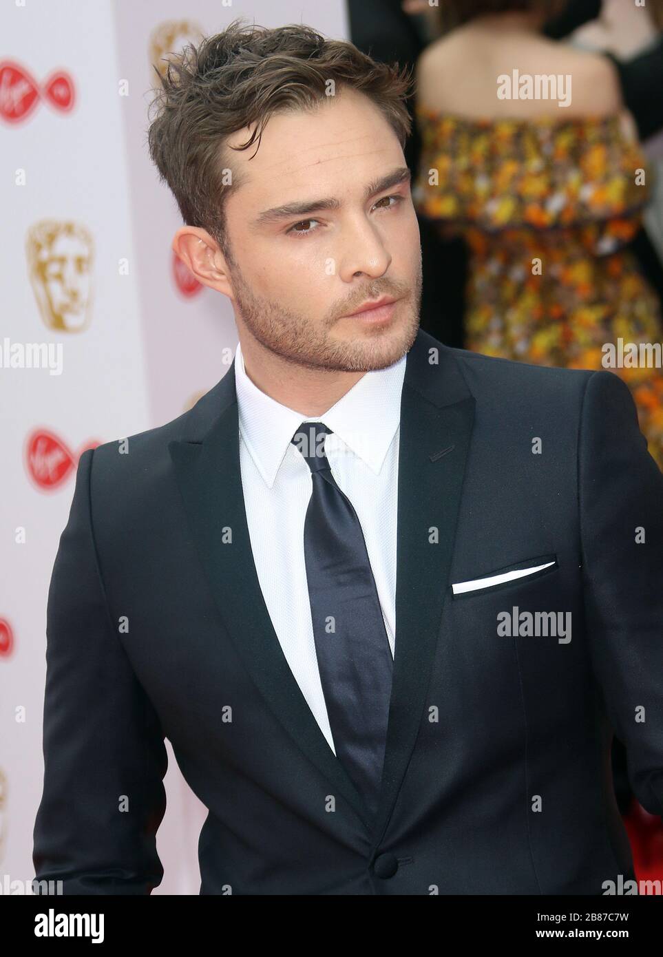 May 14, 2017 - London, England, UK - Virgin TV BAFTA Television Awards 2017     Photo Shows: Ed Westwick Stock Photo