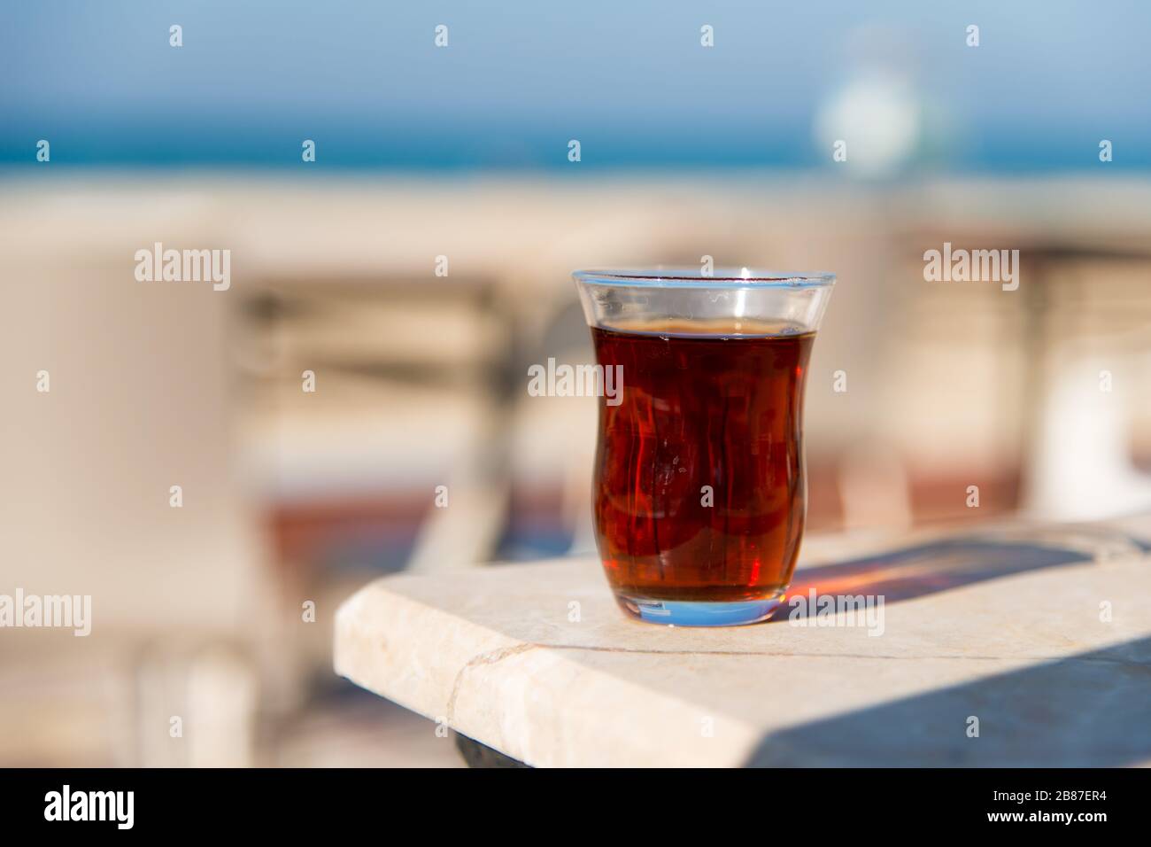 turkish tea Stock Photo