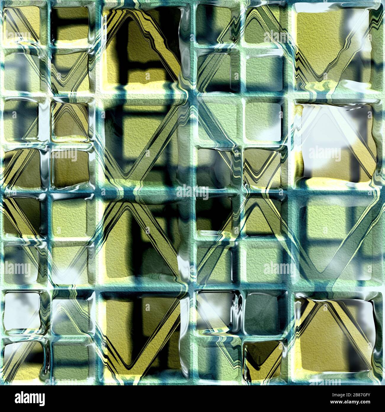 3D rendering color combo creative graphics backgrpound with glass ...