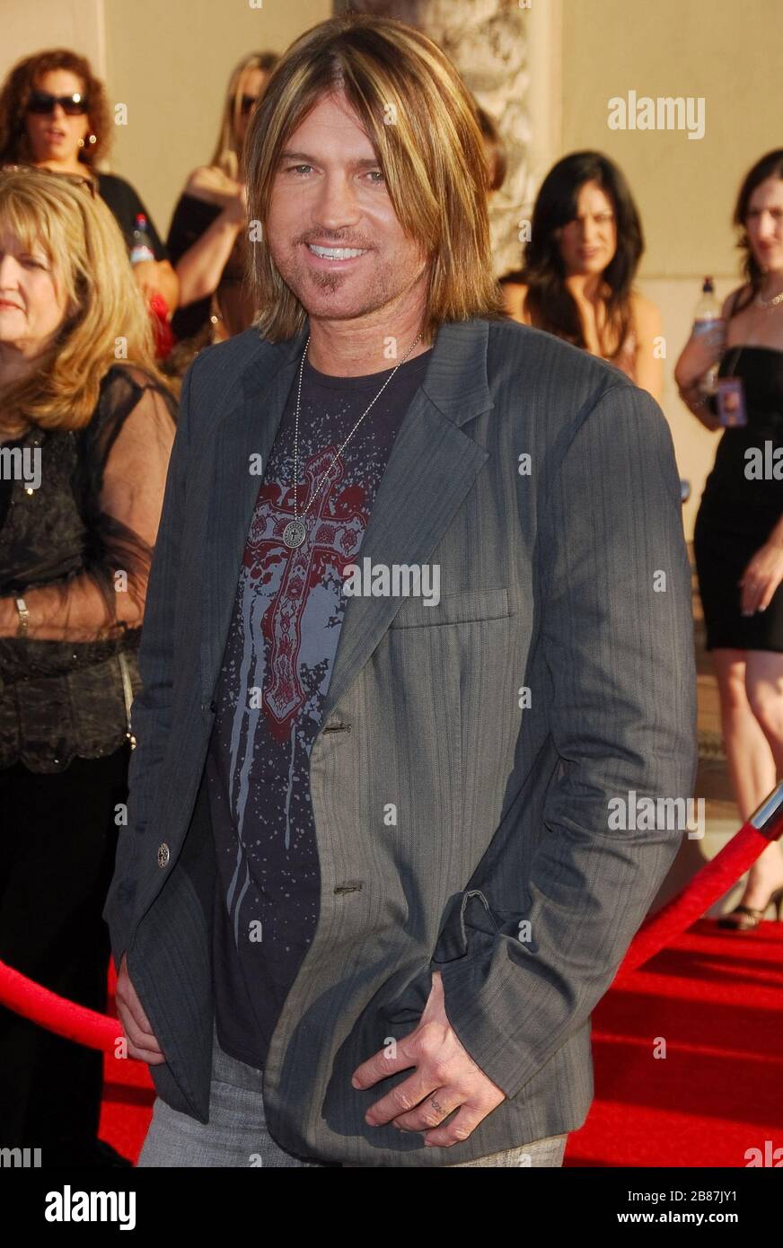 Billy Ray Cyrus at the 34th Annual American Music Awards held at the Shrine Auditorium in Los Angeles, CA. The event took place on Tuesday, November 21, 2006.  Photo by: SBM / PictureLux - File Reference # 33984-9530SBMPLX Stock Photo