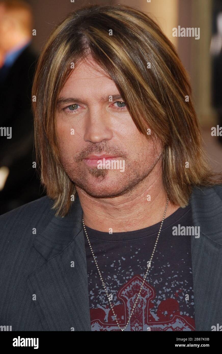 Billy Ray Cyrus at the 34th Annual American Music Awards held at the Shrine Auditorium in Los Angeles, CA. The event took place on Tuesday, November 21, 2006.  Photo by: SBM / PictureLux - File Reference # 33984-9529SBMPLX Stock Photo