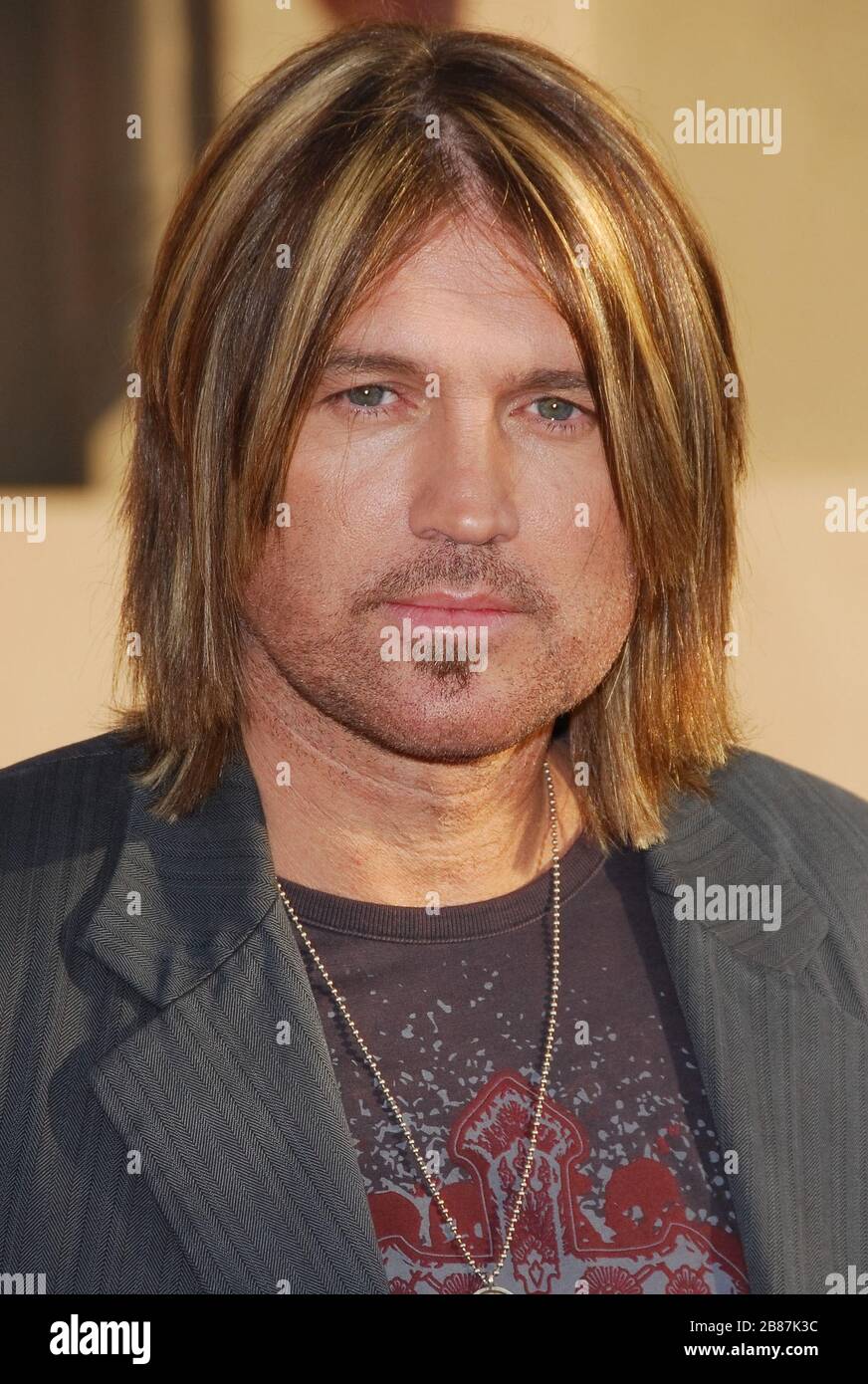 Billy Ray Cyrus at the 34th Annual American Music Awards held at the Shrine Auditorium in Los Angeles, CA. The event took place on Tuesday, November 21, 2006.  Photo by: SBM / PictureLux - File Reference # 33984-9528SBMPLX Stock Photo