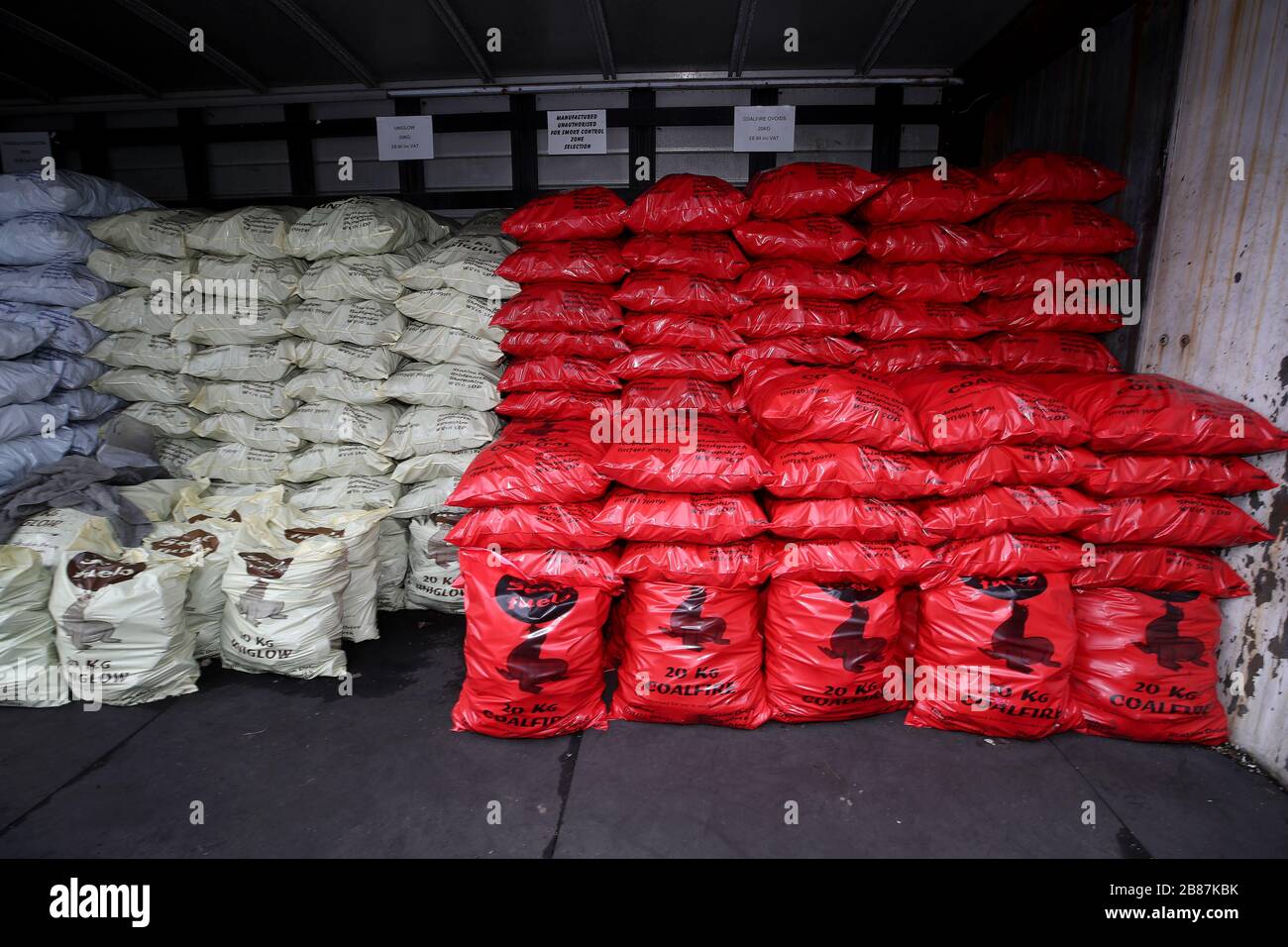 Bags of coal hires stock photography and images Alamy