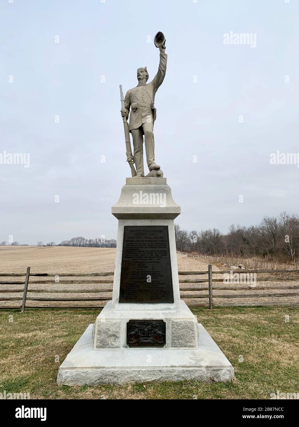Monument to the 3rd Regiment Pennsylvania Reserves, 32nd Regiment ...