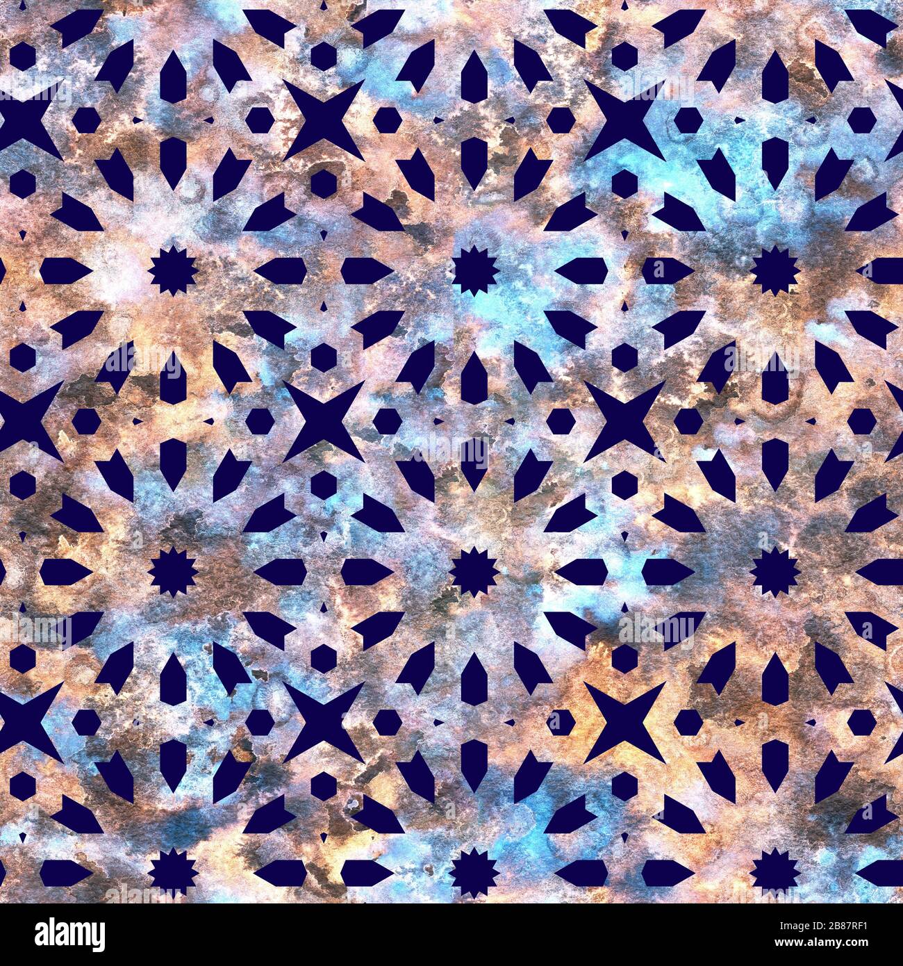 Arabic wallpaper pattern eastern pattern hi-res stock photography and ...