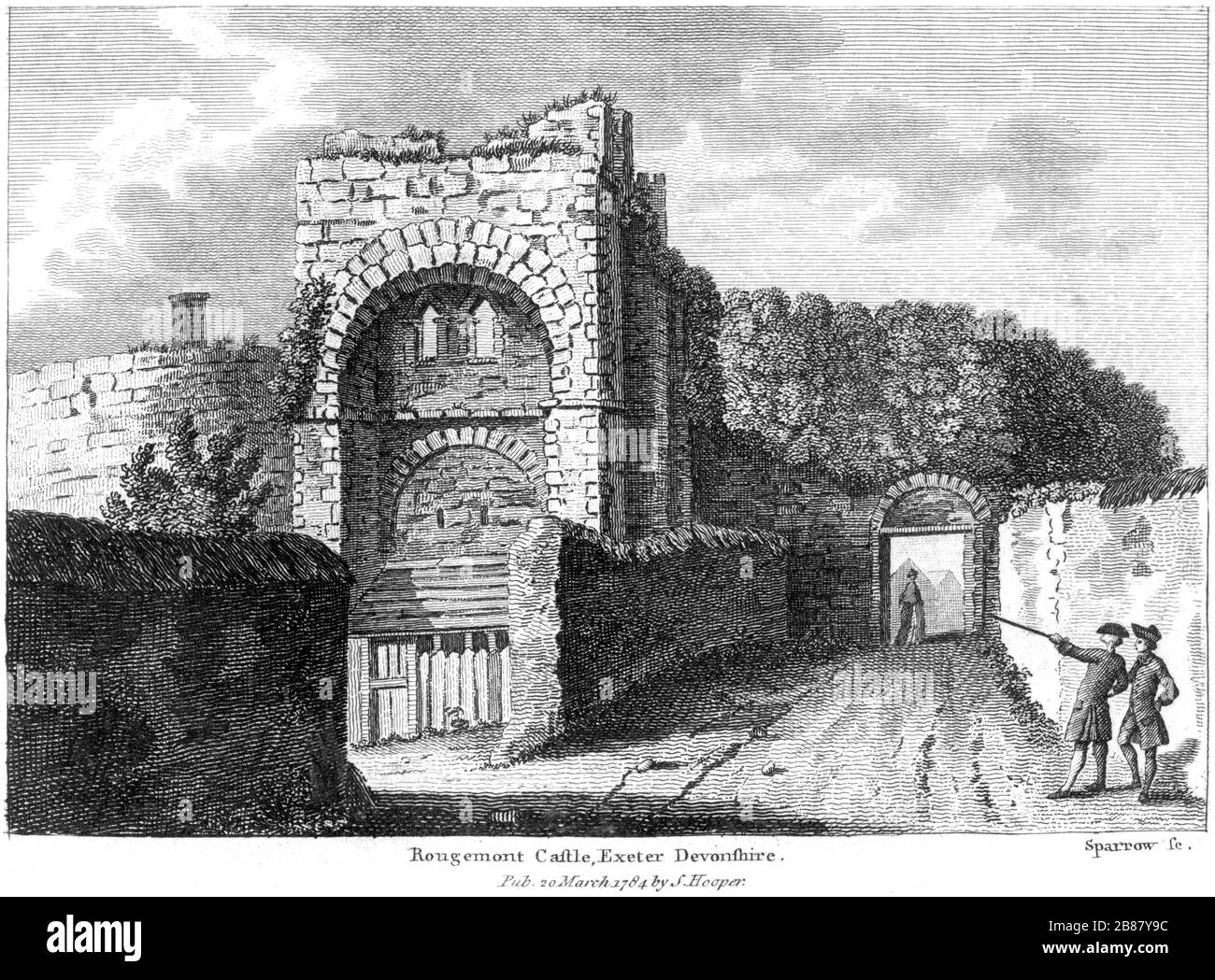 Rougemont castle Cut Out Stock Images & Pictures Alamy