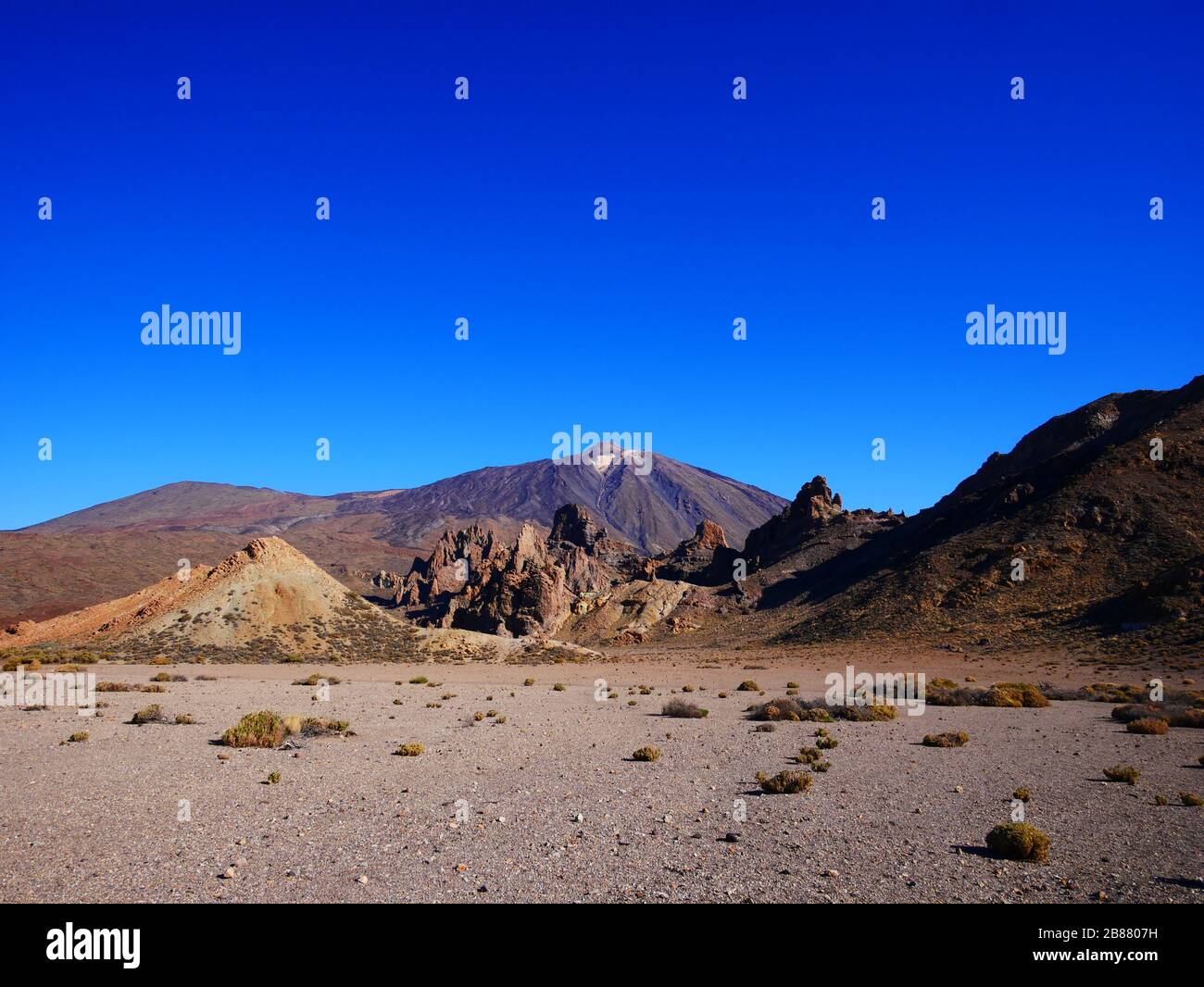 Tenerife, Spain: The vulcano El Teide Stock Photo