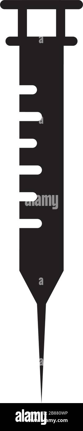 injection silhouette style icon vector design Stock Vector Image & Art ...