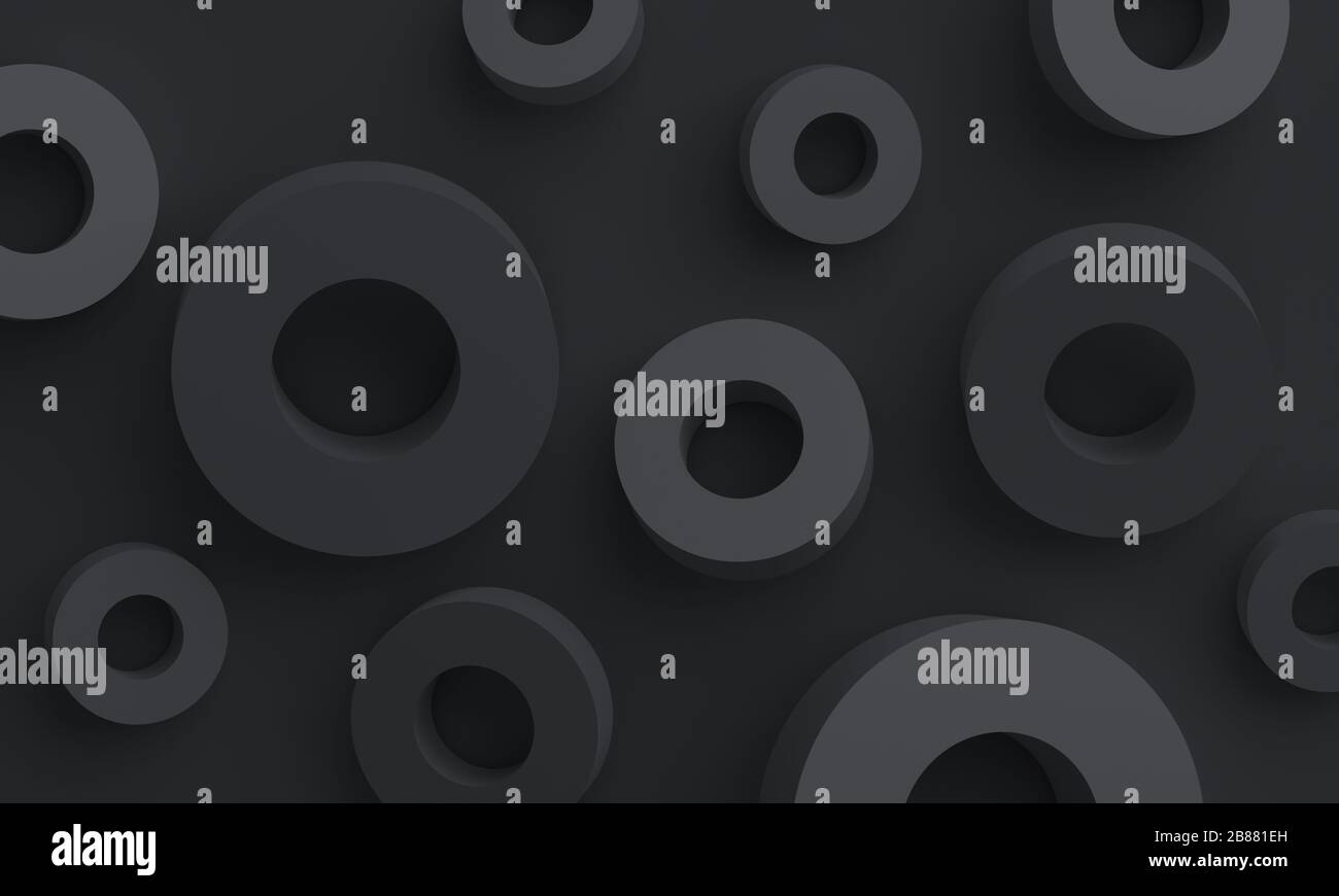 Abstract 3d render, modern background design with geometric shapes ...