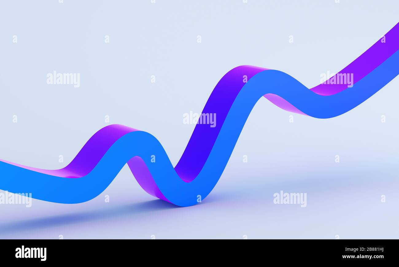 Abstract 3d render, minimalistic background, modern graphic design ...