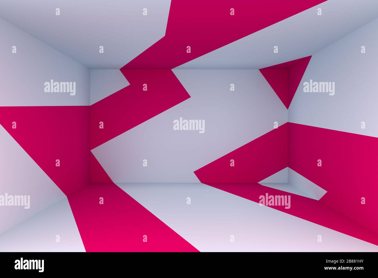 Abstract 3d render, minimalistic background, modern graphic design ...