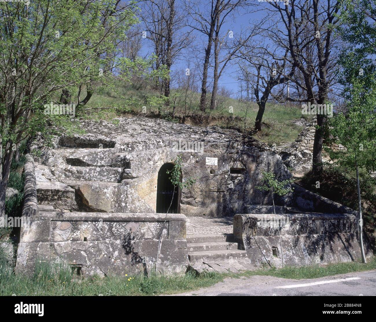Ermita de la virgen de la roca hi-res stock photography and images - Alamy