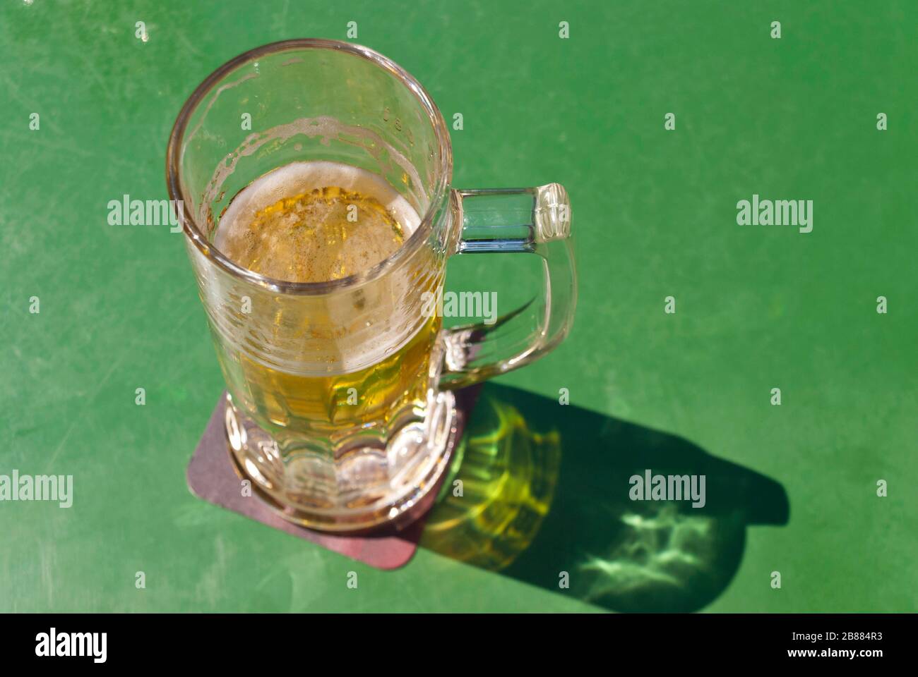 Glass of Beer Stock Photo Alamy