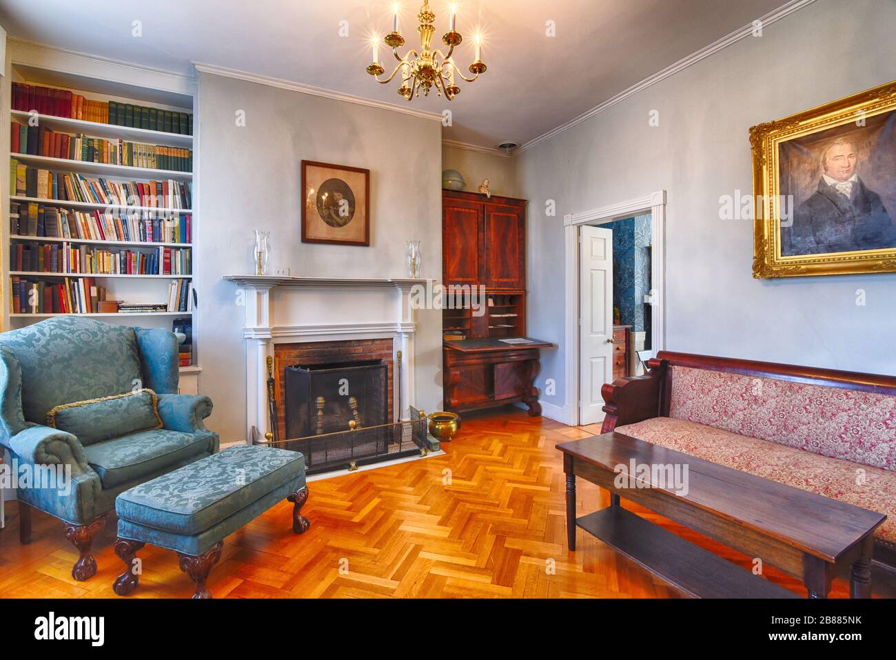 Bell House on Cameron Street, Winchester, VA, played a role in the