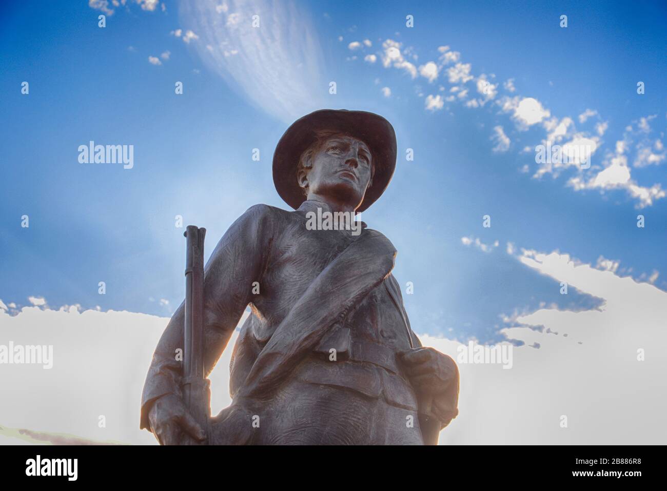 Winchester Confederate soldier monument at the court house in Old town