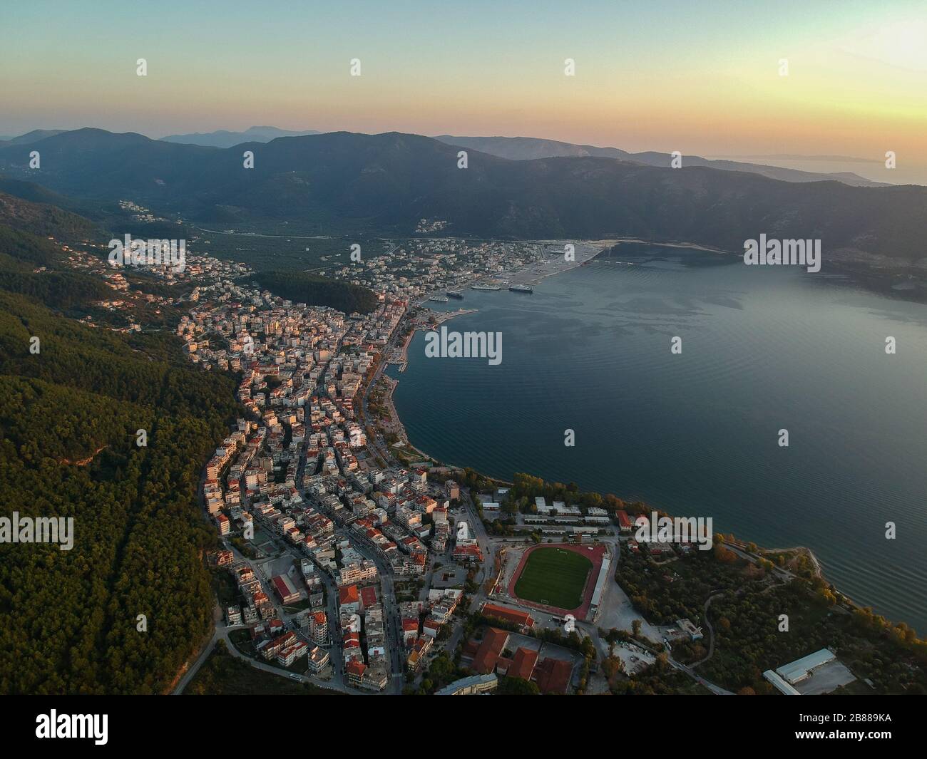 Aerial photos of cruise ships hi-res stock photography and images - Alamy